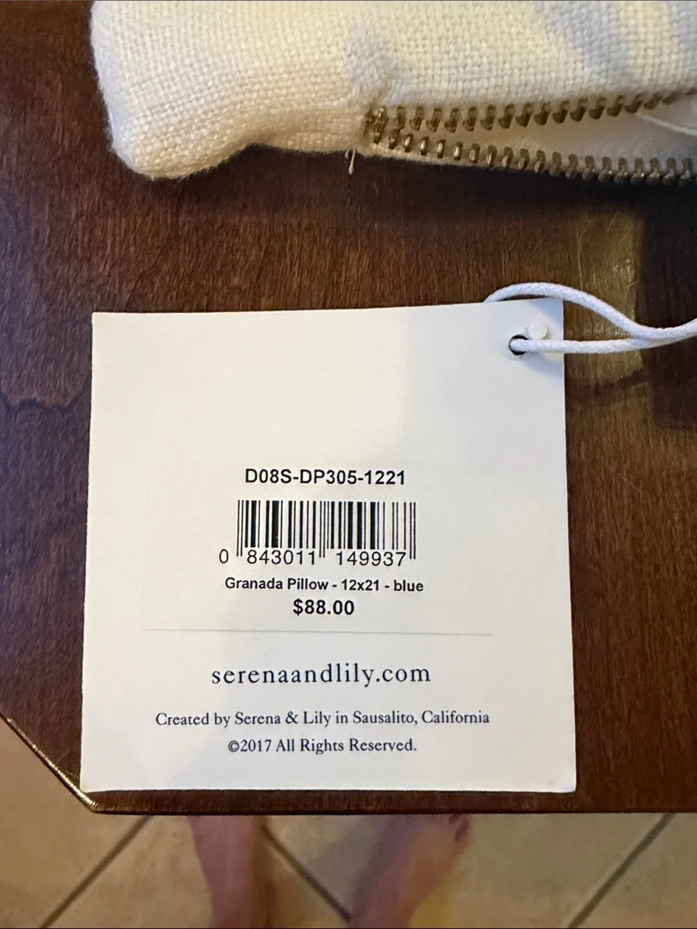 Serena & Lily new tags